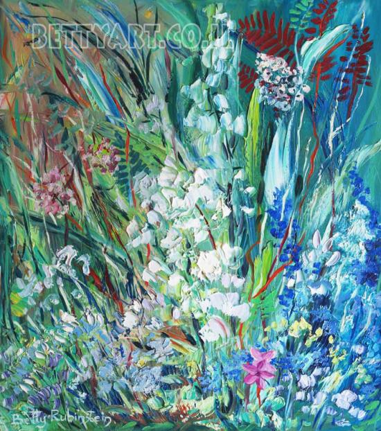 flowers painting , wall art, acrylic on canvas, mood painring on canvas, for home design 